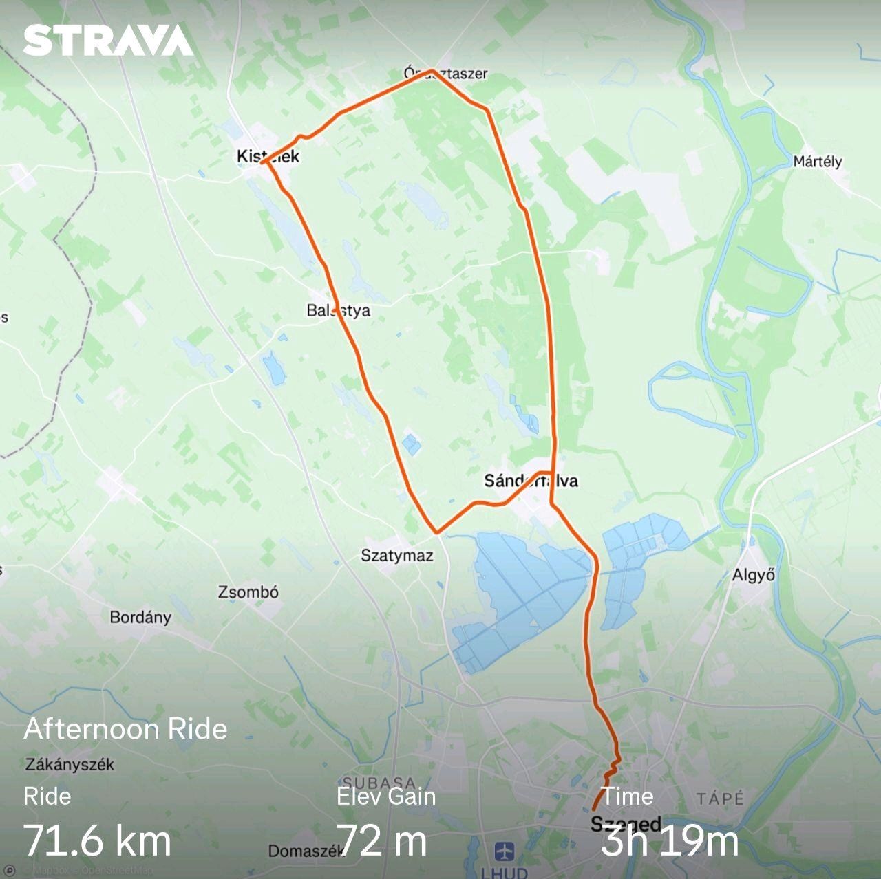 An afternoon ride